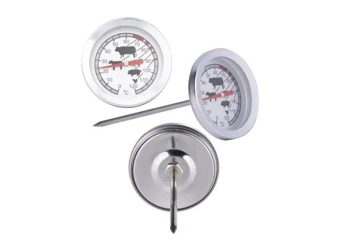 Alpina Grill / Ovn termometer - 0-120 grader - Rustfrit stål