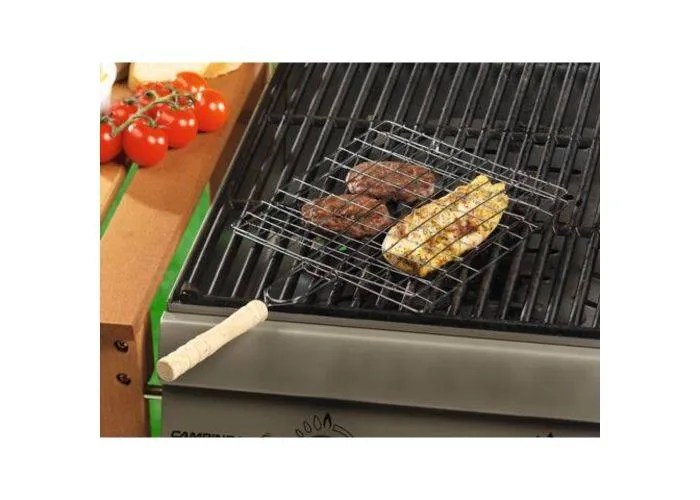 Alpina BBQ Grillhylster med træhåndtag 40x20x20cm.