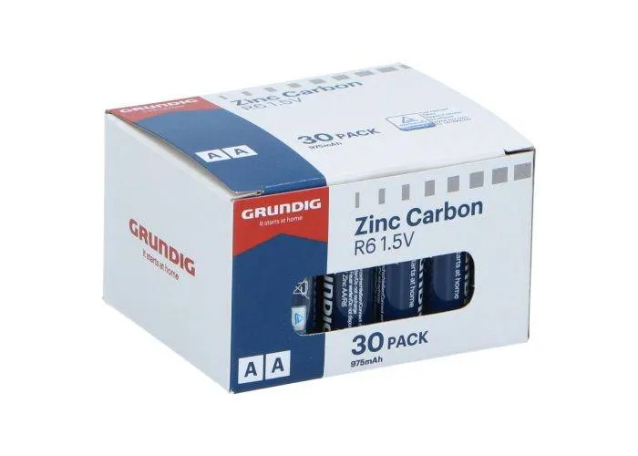Grundig AA batteri - R6 1.5V / 975mAh - Pakke med 30 stk.