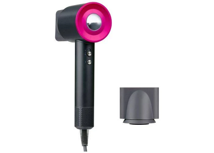 Hårtørrer High Speed 1600W - ionisk teknologi - Sort/pink