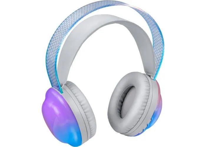 Grundig Bluetooth Over-Ear Hovedtelefoner med RGB lys og mikrofon