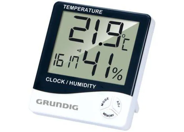 Grundig digital vejrstation med termometer og hygrometer