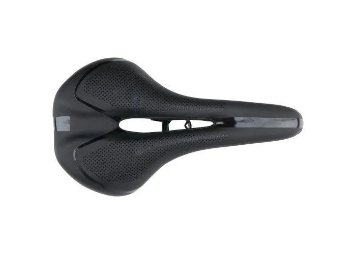 Dunlop sport cykelsadel - Ergonomisk design med Gel - Sort