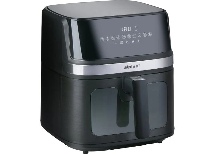ALPINA Airfryer 1700W / 8L med Touch og digital display