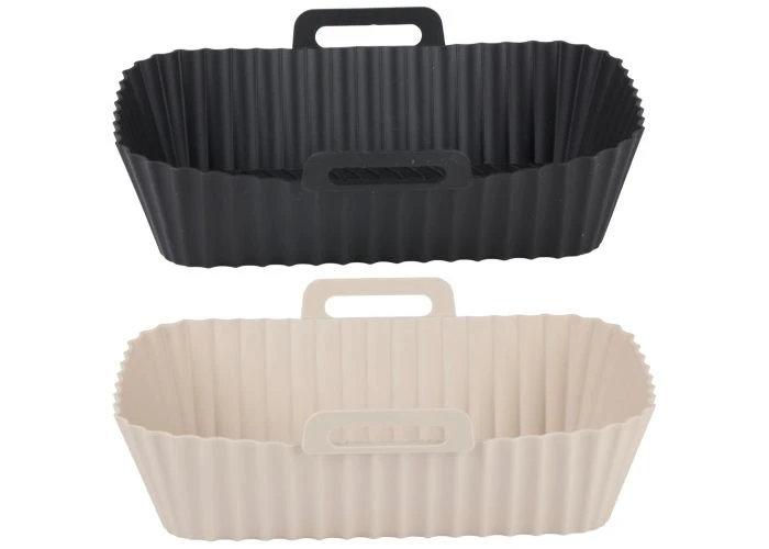 Alpina silikoneform med håndtag til Airfryer 20x9x4.5cm - Ass. Farve