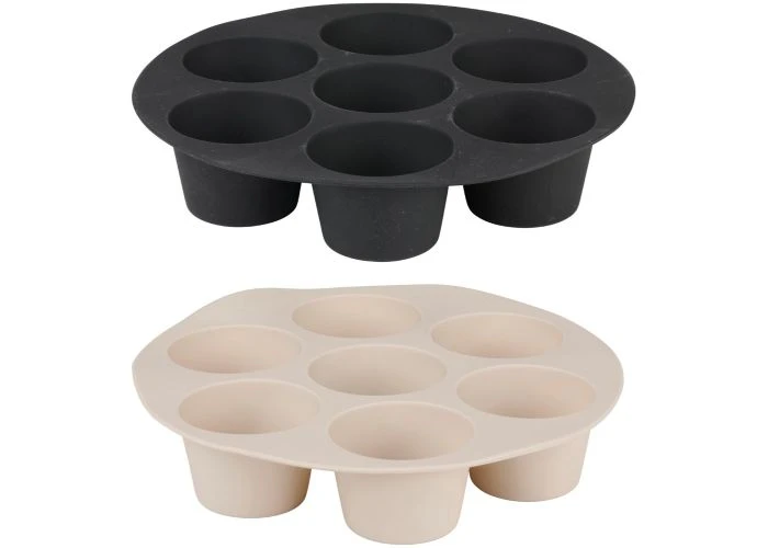 Alpina silikoneform til Airfryer til muffins / kager - Ass. Farve