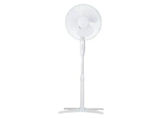Lifetime Air gulvventilator Ø40cm / 45W / H:125 cm - Hvid