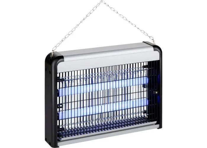 Grundig elektrisk mygge / insektlampe med UV lys og kæde - til indendørs brug
