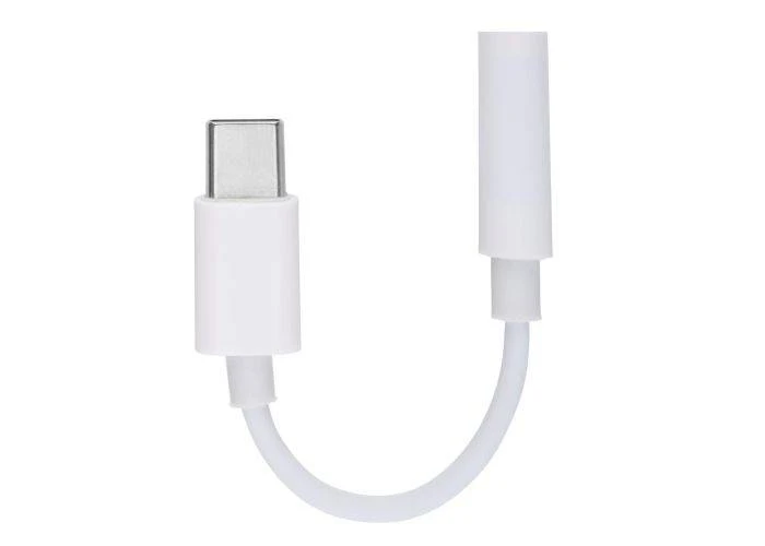 Grundig lydadapter USB-C til 3.5mm jack - Hvid