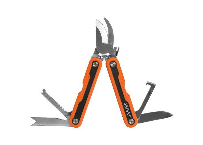Black & Decker 6-i-1 multiværktøj - Have / camping / overlevelse