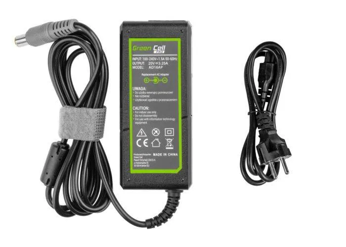 Oplader / AC strømadapter - 65W 20V 3.25A (7.7.x5.5mm)