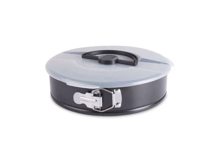 Royal springform med låg - Ø20 cm - Non-slip belægning - Sort