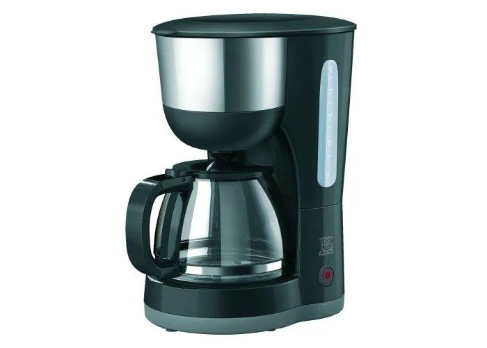 Royal kaffemaskine - 1000W - Indikatorlys - Hold-varm funktion - 1.25L - Sort
