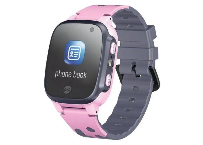 Smartwatch til Børn med Simkort - Bluetooth - Vandtæt - SOS funktion - Pink