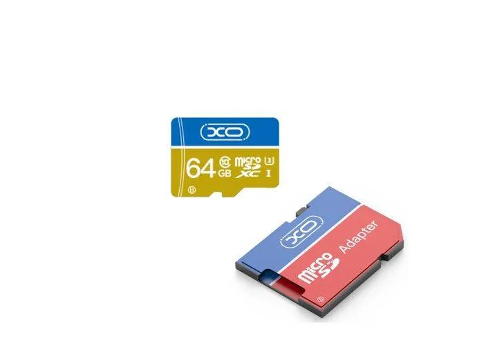 XO 64GB Micro SDXC Hukommelseskort inkl. SD kort Adapter