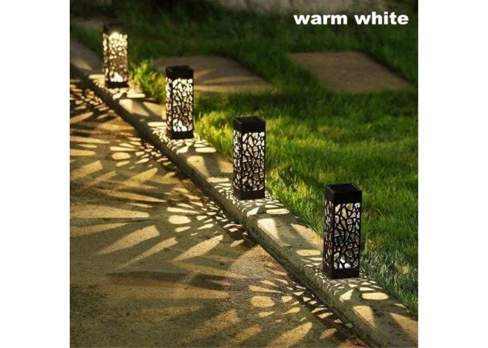 GARDEN Udendørs LED lampe med Solceller - Varm hvid lys