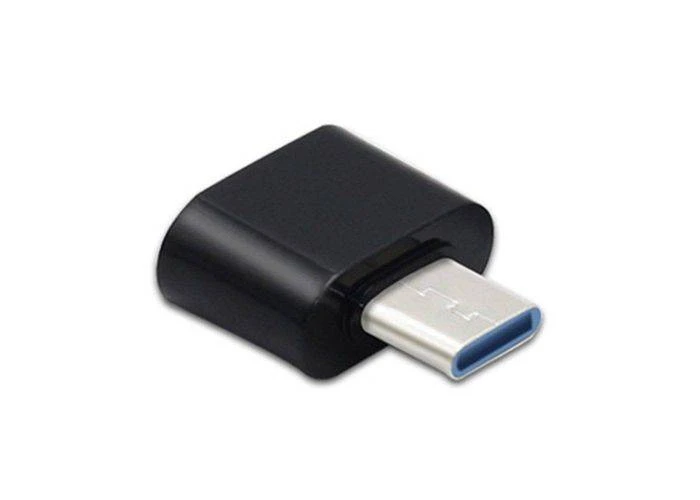 USB-C (han) til USB 3.0 OTG adapter - Lav dit Type-C stik til en USB indgang - Sort