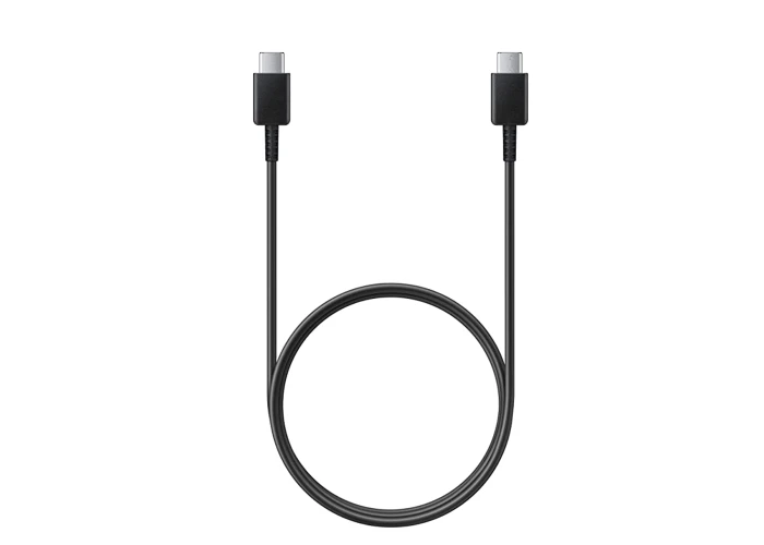 Original Samsung USB-C til USB-C 3A kabel 1 meter - EP-DA705BBE - Sort