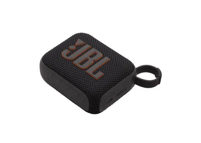 JBL Go 4 Bluetooth Højttaler - Vand og støvtæt - Sort