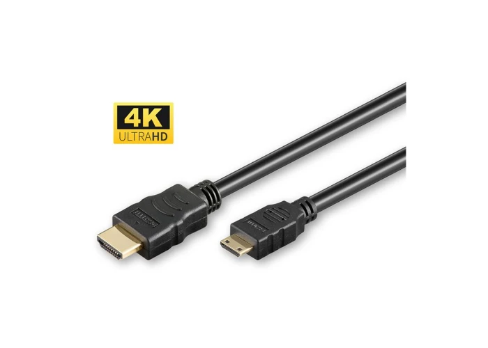 High Speed 2.0 Mini HDMI - HDMI kabel - 4K/60Hz - 2 m