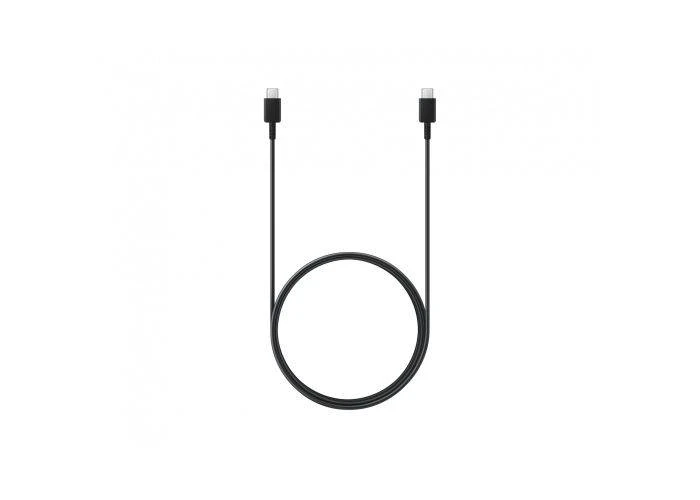 Original Samsung EP-DX310JBE (3A) USB-C til USB-C kabel 1,8 m - Bulk - Sort