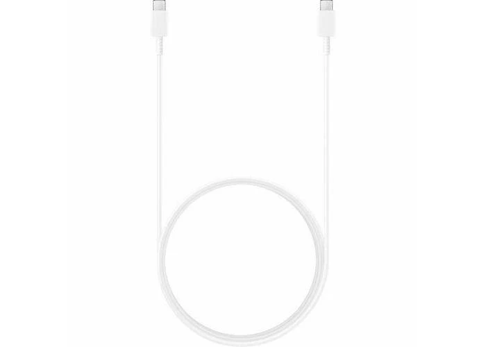 Original Samsung EP-DX310JWE (3A) USB-C til USB-C kabel 1,8 m - Bulk - Hvid