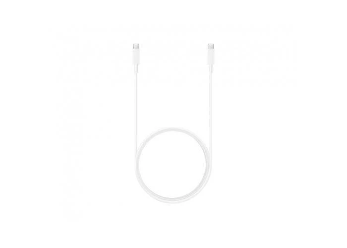 Original Samsung EP-DX510JWE (5A) USB-C til USB-C kabel 1,8 m - Bulk - Hvid