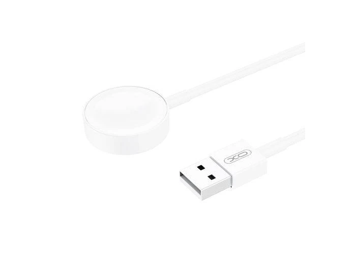 XO USB-A Trådløs oplader 15W til Apple Watch - Hvid