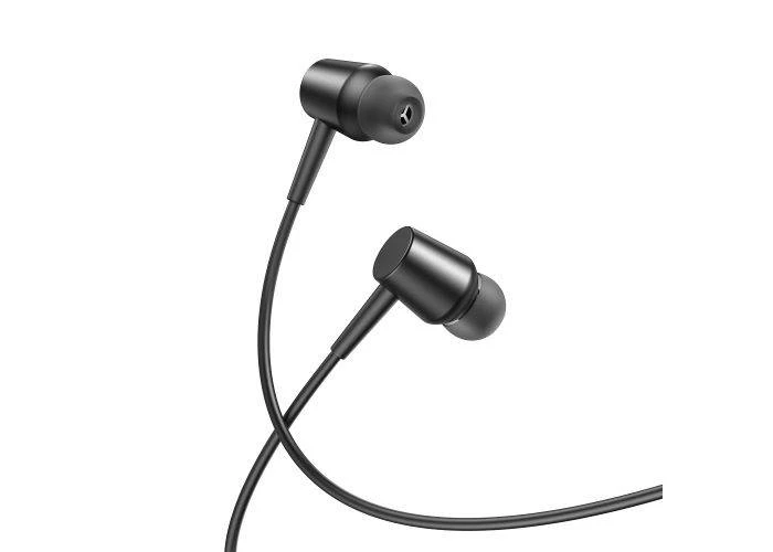 XO høretelefoner med 3.5mm kabel - med mikrofon - Sort