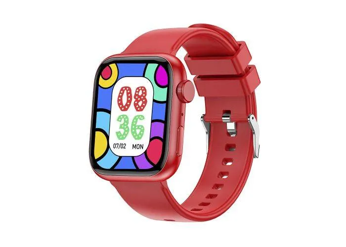 Forever IGo smartwatch - Vandtæt / Bluetooth / Puls / Dansk sprog - Rød