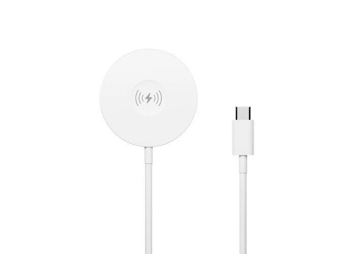 Forever 400 3-i-1 Magnetisk Trådløs oplader 15W - Hvid
