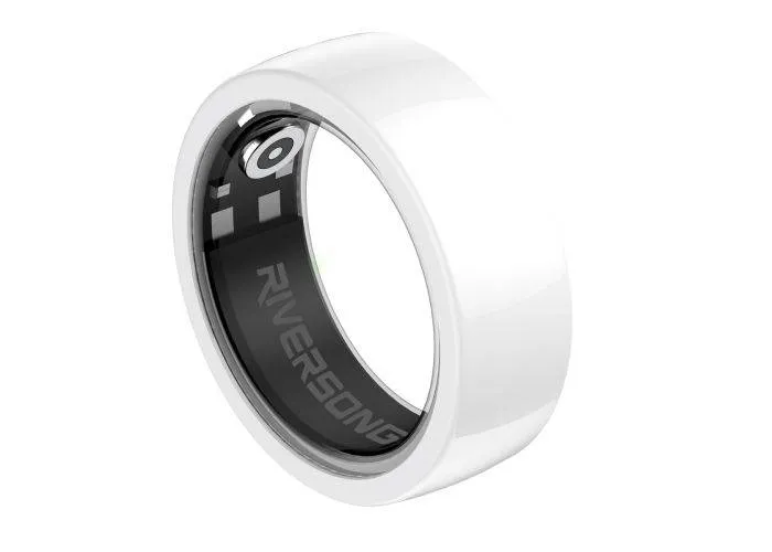 Riversong smart ring - Størrelse 8 - Trinity hvid