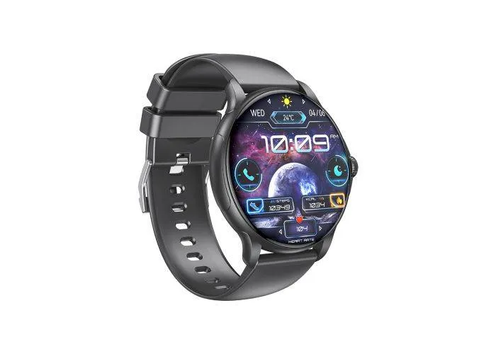 XO J11 sports smartwatch - Vandtæt / Bluetooth, puls, Multisport - Sort