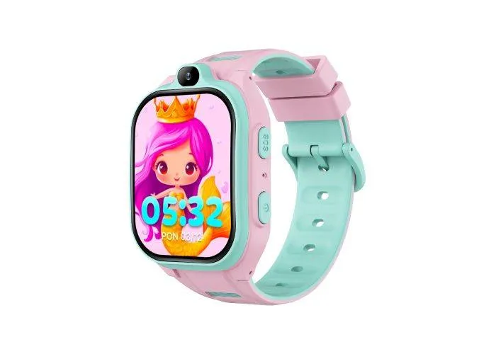 Forever Boost  smartwatch til Børn - Wifi, GPS, opkald, spil, SOS - Pink