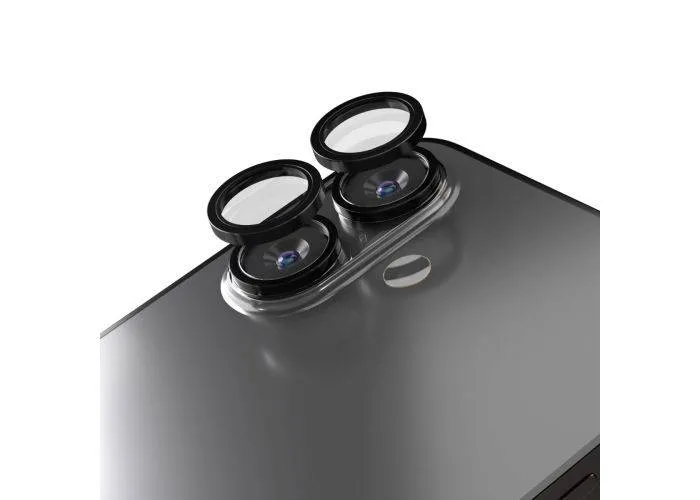 iPhone 17 - Etteri Hærdet beskyttelsesglas til KAMERALINSE - Sort