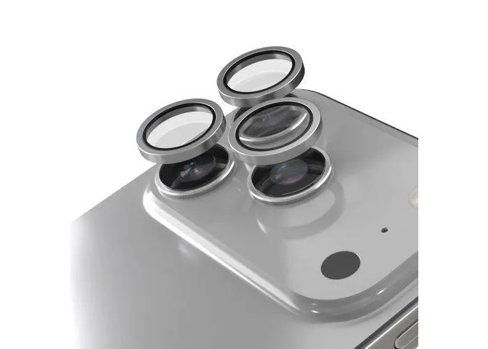 iPhone 17 Pro / 17 Pro Max - Etteri Hærdet beskyttelsesglas til KAMERALINSE - Grå