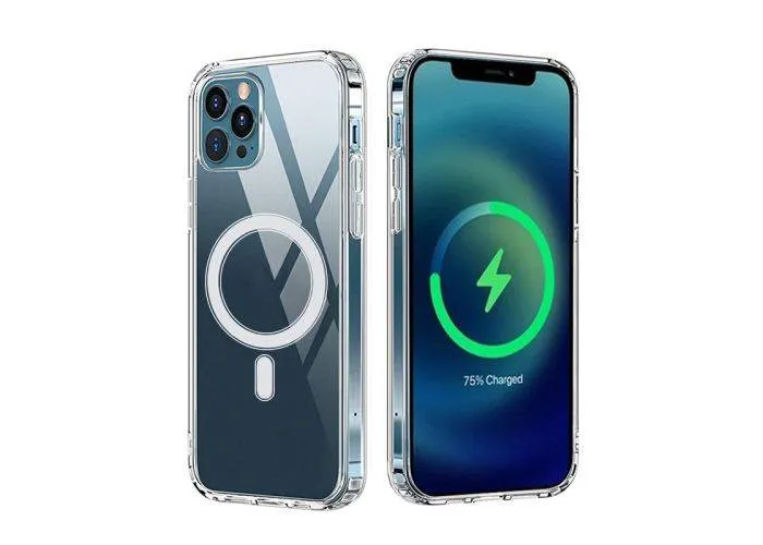 iPhone 17 Pro Max - Shockproof magsafe kompatibel cover - Transparent