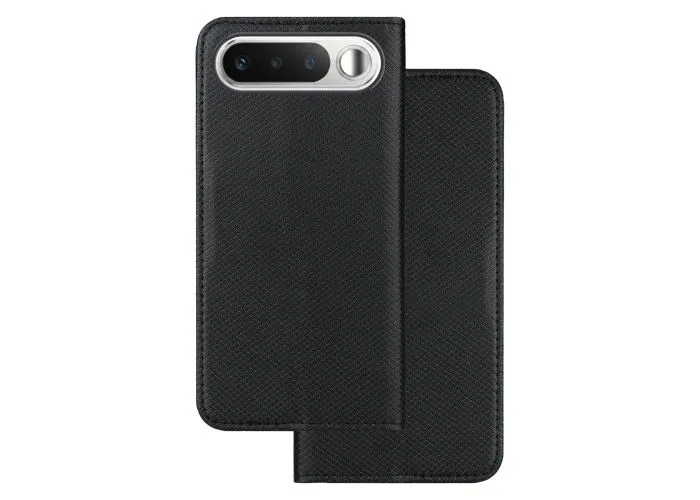 Realme 16 5G - Slim flip cover med magnetisk lukning - Sort