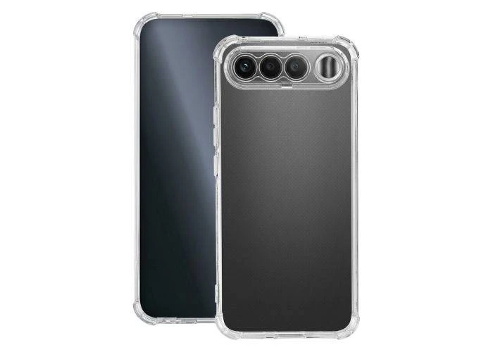 Realme 16 5G - Shockproof gummi cover - Transparent