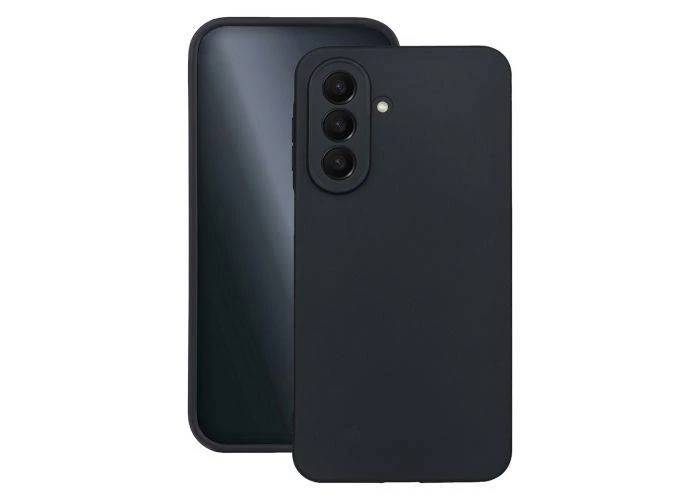 Samsung Galaxy A27 5G - Fleksibelt gummi cover - Mat sort