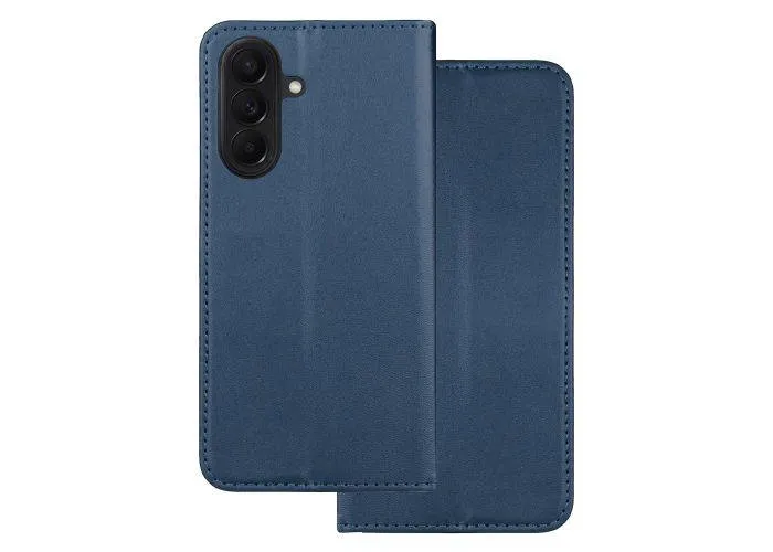 Samsung Galaxy A27 5G - Slim flip cover med magnetisk lukning - Marineblå