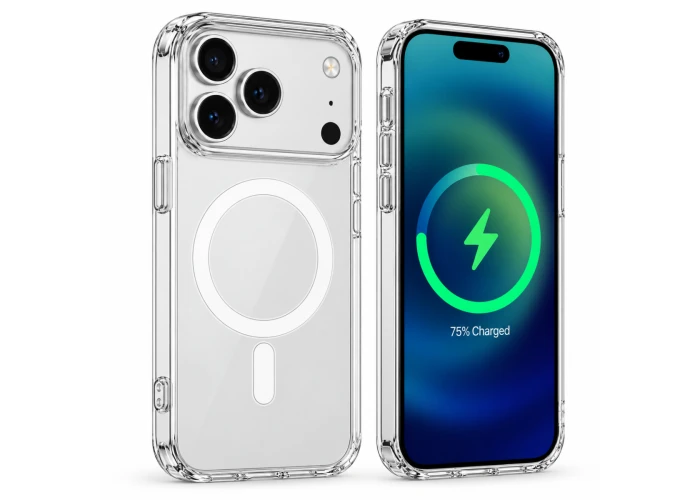 iPhone 17 Pro / 18 Pro - Slim magsafe kompatibel cover 1.5mm - Transparent