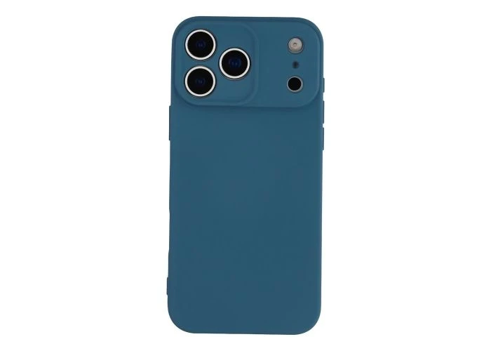 iPhone 17 Pro Max / 18 Pro Max - Slim silikone cover - Mørkeblå