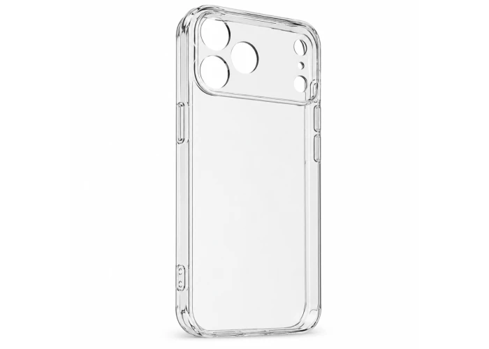 iPhone 17 Pro / iPhone 18 Pro - Slim gummi cover 2mm - Transparent