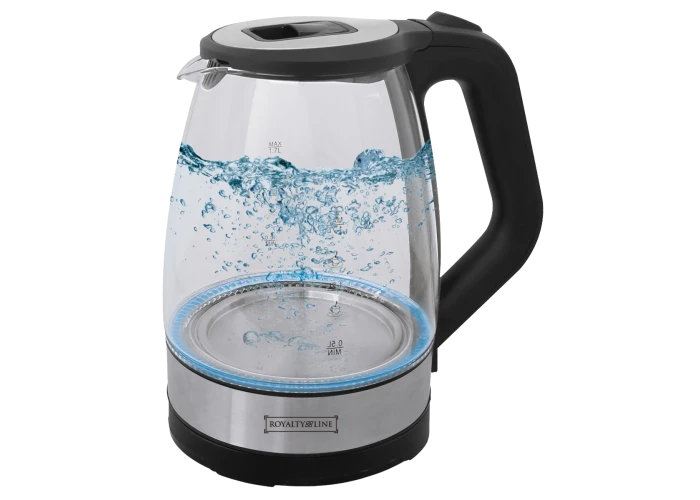 Royalty Line Elkedel i glas - 1.7L - med Blåt LED lys - 2200W