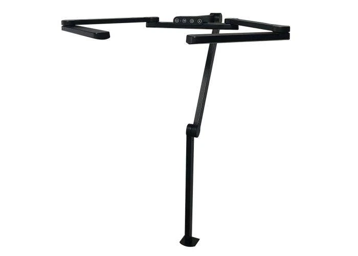 Skrivebordslampe - LED - Tranformerbar - 1300 Lumen - Sort