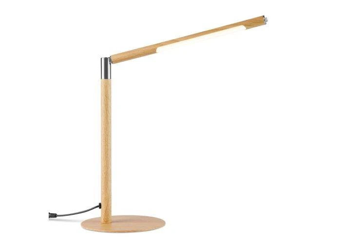 Minimalistisk Skrivebordslampe - Wood - 200 Lumen