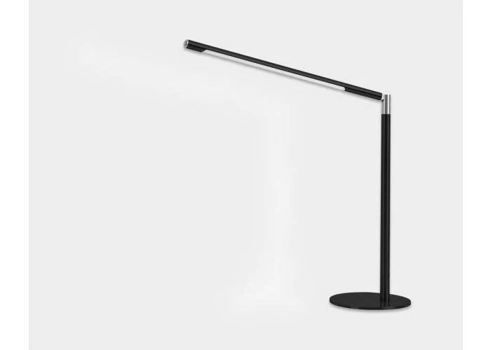 Metal Skrivebordslampe - Med Base og Transformbar arm - Sort