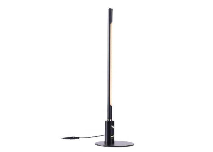 Minimalistisk Skrivebordslampe - Med Base - Sort