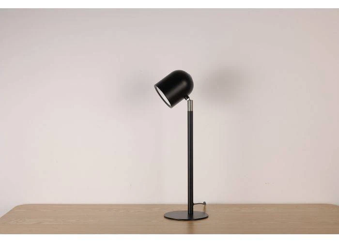 Klassisk & Minimalistisk Skrivebordslampe - Med Base - Sort